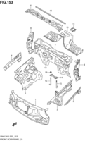 Body Suzuki Jimny SN413V-5, -6, -7 FRONT BODY PANEL (TYPE 5,6,7,8)