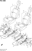Body Suzuki Jimny SN413V-5, -6, -7 FRONT SEAT (TYPE 5,6:RHD:JX,JLX)