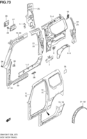 Body Chevrolet Jimny SN413V-7 SIDE BODY PANEL