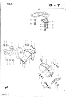 Engine Chevrolet Samurai/SJ SJ410, -3, -4, -5 [K,P,Q,V,W] ENGINE MOUNTING
