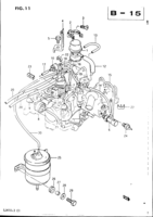 Engine Chevrolet Samurai/SJ SJ410, -3, -4, -5 [K,P,Q,V,W] EMISSION CONTROL (E18:W/CATALYZER)