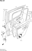 Body Chevrolet Swift RS415 REAR DOOR PANEL