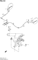 Suspension/Brake Chevrolet Swift RS415, -2, -3, -4 PARKING BRAKE (GA,GL,GLX,LUXURY,SPORTY PLAN)