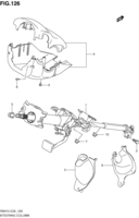 Suspension/Brake Suzuki Swift RS415, -2, -3, -4 STEERING COLUMN
