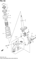 Suspension/Brake Chevrolet Swift RS415, -2 FRONT SUSPENSION (RS413,RS413D,RS415)