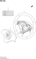 Suspension/Brake Suzuki Swift RS415, -2 STEERING WHEEL (RS413,RS413D,RS415:N/AUDIO SWITCH)