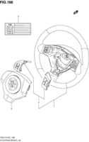 Suspension/Brake Suzuki Swift RS415, -2 STEERING WHEEL (RS413,RS413D,RS415:W/AUDIO SWITCH)
