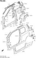 Body Suzuki Swift RS415, -2 SIDE BODY PANEL (3DR)