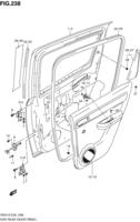 Body Chevrolet Swift RS415, -2 REAR DOOR PANEL (5DR)
