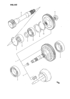 Transmission Chevrolet Swift SF413, -2 AT OUTPUT SHAFT (AT)