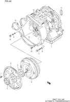 Transmission Chevrolet Swift SF413-2 AUTOMATIC TRANSMISSION (AT)