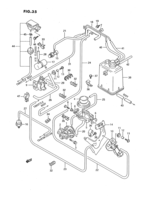 Engine Suzuki Swift SF416, -2 EMISSION CONTROL (W/FUEL INJECTION)