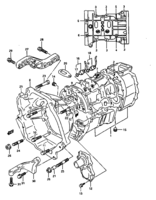 Transmission Chevrolet Vitara SE416, -2, -3 GARBOX CASE