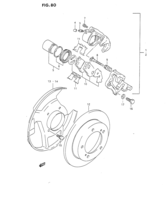 Suspension/Brake Suzuki Vitara SE416 FRONT BRAKE (3DR)