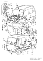 Electrical Suzuki WagonR+ SR410-2 WIRING HARNESS (RHD)