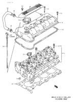 Engine Suzuki WagonR+ SR410-2 CYLINDER HEAD