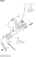 Transmission Chevrolet WagonR+ SR410-2 GEAR SHIFT CONTROL (MT)
