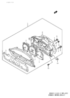 Electrical Chevrolet WagonR+ SR410-2 SPEEDOMETER (SR410)