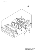 Electrical Chevrolet WagonR+ SR412-2 SPEEDOMETER (SR412)