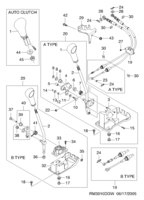 CLUTCH&TRANSAXLE [GEAR SHIFT] Chevrolet Matiz + Spark (M100) [GEN] SHIFT CONTROL(M/T)  (3910)
