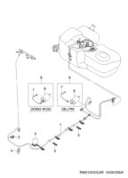 FUEL&ENGINE CONTROL [FUEL] Chevrolet Matiz + Spark (M100) [GEN] FUEL LINE  (2120)
