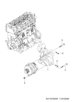 ENGINE [ENGINE ELECTRIC] Chevrolet LACETTI + NUBIRA + OPTRA (J200) [EUR] ALTERNATOR MOUNT(DIESEL)  (1757)