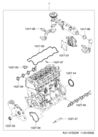 ENGINE [ENGINE COMMON] Chevrolet Lacetti + Optra (J200) [GEN] REPAIR KIT(DIESEL)  (1147)