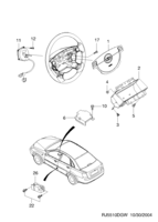 ELECTRICAL EQUIPMENTS [SAFETY&CONVENIENT] Chevrolet Lacetti + Optra (J200) [GEN] AIR BAG SYSTEM  (5510)