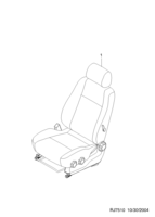 INTERIOR [SEAT&BELT] Chevrolet LACETTI + NUBIRA + OPTRA (J200) [EUR] FRONT SEAT  (7510)