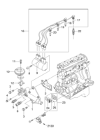 ENGINE [ENGINE ELECTRIC] Chevrolet Nubira (J100) [GEN] IGNITION CABLE(FAM II DOHC)  (1713)
