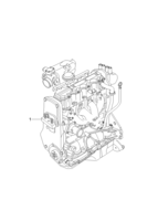 ENGINE [ENGINE COMMON] Chevrolet Nubira (J100) [GEN] ENGINE UNIT(FAM II SOHC)  (1112)