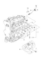 ENGINE [INTAKE&EXHAUST MANIFOLD] Chevrolet Nubira (J100) [GEN] EXHAUST MANIFOLD(FAM II DOHC)  (1533)