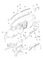 INTERIOR [INSTRUMENT PANEL&CONSOLE] Chevrolet Nubira (J150) [GEN] INSTRUMENT PANEL I  (7110)