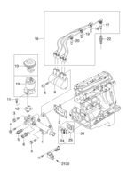 ENGINE [ENGINE ELECTRIC] Chevrolet Nubira (J150) [GEN] IGNITION CABLE(FAM II DOHC)  (1713)