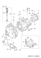 CLUTCH&TRANSAXLE [TRANSAXLE] Chevrolet Spark + Matiz (M200) [GEN] TRANSAXLE RELATED PARTS(T4)  (3221)