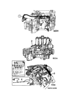 Système électrique, généralités [Conduites et fusibles] Saab SAAB 9000 Moteur, (1997-1997)