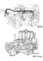 Système électrique, généralités [Conduites et fusibles] Saab SAAB 9000 Moteur, (1998-1998)