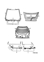 Eléctrico, generalidades [Conductos y fusibles] Saab SAAB 9000 Puertas, (1993-1993)