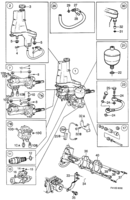Freins [Circuit de frein au pied] Saab SAAB 9000 Unité hydraulique ABS, (1985-1989)