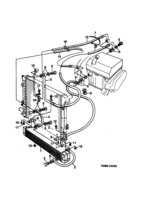 Engine [Cooling system] Saab SAAB 9000 Oil cooler - Automatic transmission, (1990-1993) , A, L1013313-,L2009536-,L8001518-