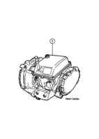 Transmission [Gear box assy] Saab SAAB 9000 Automatic, (1994-1998) , A