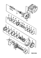 Transmission [Gear box, automatic] Saab SAAB 9000 Gears, pinion - Part 1, (1994-1998) , A