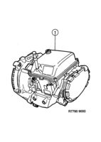 Transmission [Gear box assy] Saab SAAB 9000 Automatic, (1986-1989)