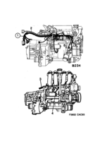 Système électrique, généralités [Conduites et fusibles] Saab SAAB 9000 Moteur, (1992-1992)