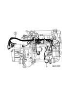 Eléctrico, generalidades [Conductos y fusibles] Saab SAAB 9000 Motor, (1987-1987)