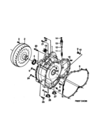 Transmission [Gear box, automatic] Saab SAAB 9000 Converter shell - Torque converter, (1990-1993) , A