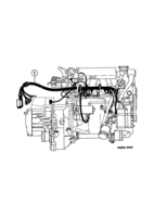Eléctrico, generalidades [Conductos y fusibles] Saab SAAB 9000 Motor, (1985-1985)