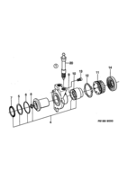 Transmission [Gear box, manual] Saab SAAB 9000 Release bearing - Slave cylinder, (1985-1989) , M