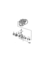 Transmission [Gear box, manual] Saab SAAB 9000 Release bearing - Slave cylinder, (1994-1998) , M