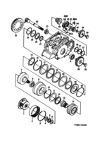 Transmission [Gear box, automatic] Saab SAAB 9000 Gears, pinion - Part 3, (1990-1993) , A